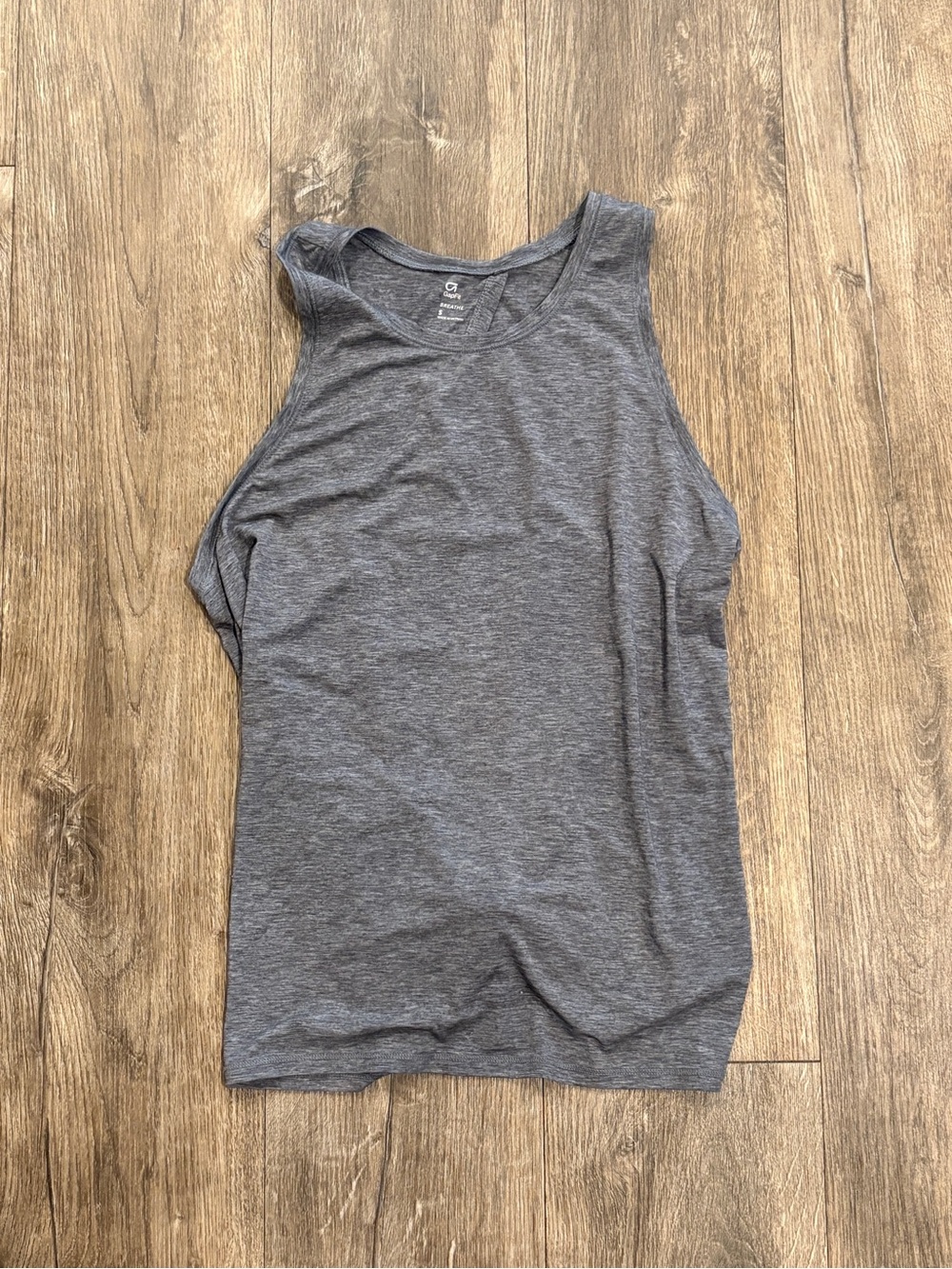 GAP Women's Heather Gray Sleeveless Tank Top